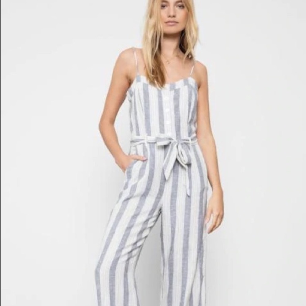 Rails Happer Jumpsuit in Laguna Stripe